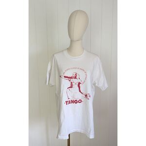 Single Stitch Tango T-Shirt - M - Flying Cloud Academy of Vintage Dance